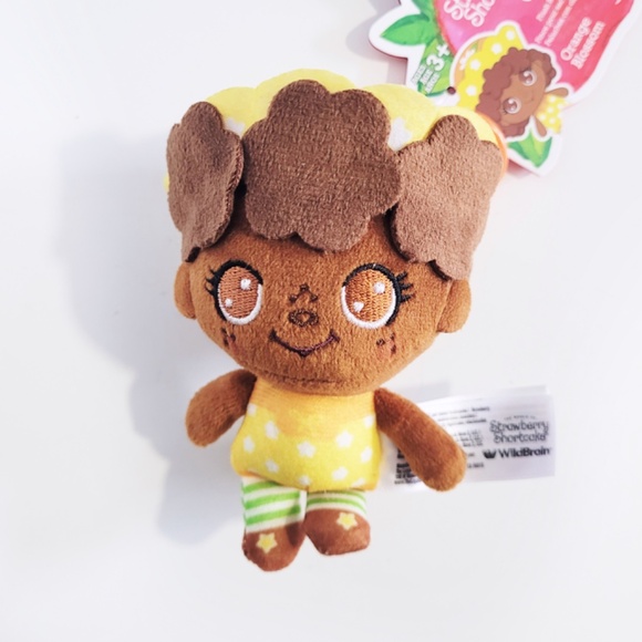 Strawberry Shortcake 4" Plush Cheebee Backpack Clips - Lot of 4 BNWT - Picture 11 of 13